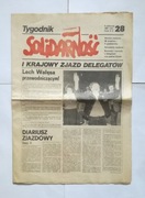 SOLIDARNOŚĆ Tygodnik  9.X.1981 L.Wałęsa I Zjazd 