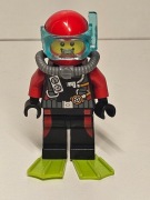 LEGO City Płetwonurek / Nurek cty0764 akcesoria 