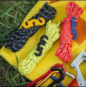 Zestaw linek z napinaczami do namiotu - 4 sztuki