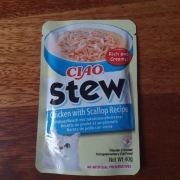 INABA Cat Ciao Stew - kremowa potrawka dla kota o smaku kurczaka i 40g