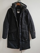 G-Star Raw damska kurtka parka czarna zimowa ocieplana S z kapturem