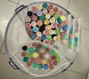 30 sztuk szczoteczki do rzęs w etui szczoteczka rzęsy 