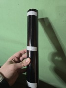 Folia dechroming czarny połysk 30x152