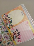 Sprzedam duży zestaw karteczek notesowych Disney z lat 90