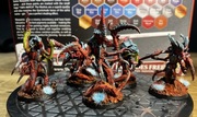 Kill team Raveners pomalowani + box z tokenami + datacards  WH40K