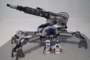 Lego Star Wars 501 clone AV-7 Anti-Vehicle Cannon custom 75045 figurki
