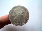 AUSTRIA/NIDERLANDY: 1/2 TALARA 1787 R 