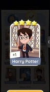 Monopoly go karta Harry Potter 4* set 13 naklejka