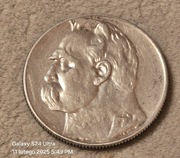 Srebrna moneta II RP Józef Piłsudski. 1936r. 5zł(1)