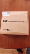 Zewnętrzny napęd CD DVD ROM Slim przenośny na USB