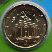 SAN MARINO 2008 10 CENTÓW UNC !!!!!!!!!!