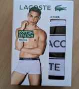 Męskie Bokserki Majtki Lacoste 3 Pak rozm. L