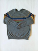 Sweter męski w paski U. S. Polo Assn 100% bawełna S