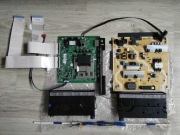 Części;main, zasilacz, ledy TV samsung ue55ru7379u