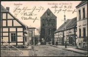LIPIANY Lippehne Post-Strasse Soldiner-Tor 1909  