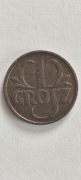 1 gr grosz 1930 st. 1/1-