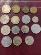 Turcja zestaw 15 monet, każda inna 