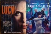 LUCY oraz GHOST IN THE SHELL - [ 2X DVD BOOKLET ] PL, NOWE BEZ FOLII