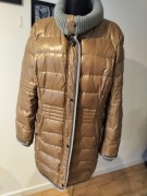 Płaszcz kurtka damska 46 naturalny puch zgrabna lekka ciepła s.Oliver 