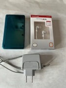 Nintendo 3DS Aqua Blue,nowe słuchawki,Rysik,CFW (Gry za darmo) | Stan BDB