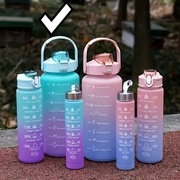 Bidon Zestaw 3 szt Butelka do wody 2l 900ml 500ml