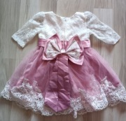 Sukienka dla dziewczynki r. 86/92