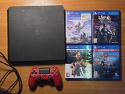 OKAZJA Konsola playstation 4 slim + pad + gry + słuchawki