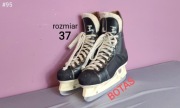 Łyżwy BOTAS hokejowe skórzane NHL PRO - rozmiar 37 - 22,8 cm [#95]