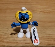 Schleich smurf smerf lew znak zodiaku figurka model wycofany z 2009 r.