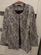 Żakiet elegancki w piękne wzory