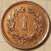 Szwajcaria 1 rappen 1936