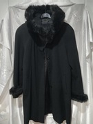 #1000 Wełniany płaszcz damski R&J Moda