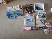 stare narzędzia ręczne, nasadki CELMA, tokarka do drewna na wiertarkę