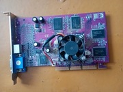 Karta graficzna Nvidia GeForce4 MX 440 na złącze AGP.