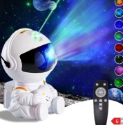 Projektor Gwiazd Galaxy Lampka Nocna Astronauta, Kosmiczny Projektor LED