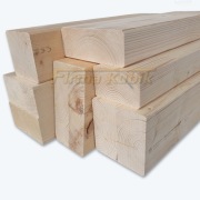 Drewno konstrukcyjne klejone kantówka krokiew DUO C24 60x120mm 6x12x1300cm