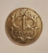 Moneta  1zł Z 1929roku