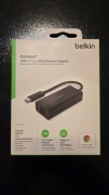 Belkin Connect INC012, Adapter USB-C do 2,5 GB Ethernet, PC/MAC/Chromebook