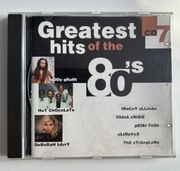 GREATEST HITS OF THE 80’s CD 7