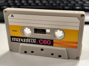 Kaseta Maxell LN  -  60 minut   1972-76r