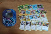 Suicune Puszka Pokemon tcg tin box + 50 kart