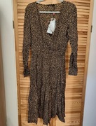 Sukienka Monnari w kropki Wiskoza