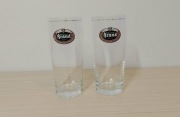 Komplet dwóch małych szklanek do piwa Brand, 200 ml.