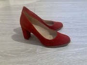 Clarks na obcasie czółenka 37