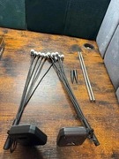 2x Lampki ogrodowe kulki kuleczki lampa solarna gałązka led wbijana 6 led