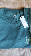 Lee zielony morski t-shirt rozm XL jak XL/XXL