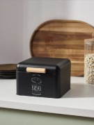 Chlebak czarny metalowy Sinsey