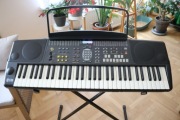 Keyboard GM CD3 PLUS + pokrowiec + statyw + zasilacz.