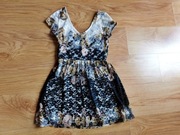 Sukienka TOPSHOP, koronka, podszewka roz.8