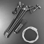 Mikrofon Pojemnościowy Novox NC-1 USB Plug&Play + Statyw Wysięgnik + Kabel